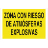 Signal d'avertissement "Zone avec risque d'atmosphères explosives"