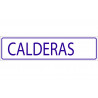 Signalisierungsinformationen Calderas (nur Text) COFAN