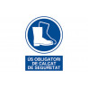 Inscrivez-vous en catalan : Obligatori Calcat Seguretat (l'utilisation de bottes est obligatoire) COFAN