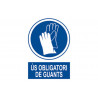 Senyals d'Obligació Obligatori Handschuhe (Katalanisch) COFAN