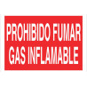 No smoking flammable gas sign COFAN