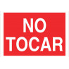 Text only prohibition sign "Do not touch" COFAN
