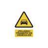 Signal d'avertissement Danger Transit Vehicles COFAN