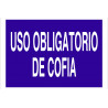 Text Obligation Signal Mandatory use of COFAN cofia