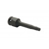 Bussola ad impatto nera bocca Torx maschio lunga 1/4", 3/8" e 1/2" COFAN