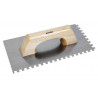 Paleta modelo llana dentada con mango de madera COFAN 09517032