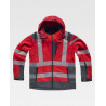 Workshell Jacket Haute visibilité WorkTEAM S9212 Combi thermique et éolien