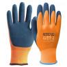 Gants en latex imperméables SAFETOP avec revêtement anti-cold Thermofoam