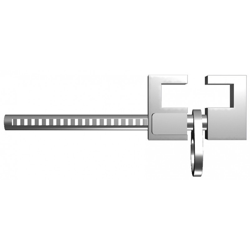 Punto de anclaje en aluminio para vigas metálicas - EN 795 clase B (ref. AT250)