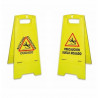 Text panel and pictogram Caution Wet Floor (620 mm) SEKURECO