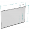 Rideaux flexibles CEPRO transparents 137 x 200 cm