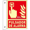 Signal banderole Alarm pulser luminiscent SEKURECO