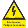 Signal de risque électrique Haute tension Danger de mort SEKURECO