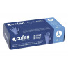 Gloves Blue Nitrile Fine and Elastic No Powder - Box 100 unités COFAN