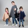 Couverture scolaire Poncho dans les tissus polaires