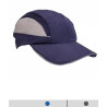 Cappello blu marina con fascia anti sudore Dryfit IRUDEK Aircap RP