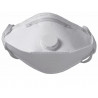 Maschera pieghevole orizzontale con valvola in metallo libero FFP3 NR D SAFETOP