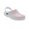 Zuecos sanitarios ligeros con estampado Medical Pink ODEN PRINT SUECOS