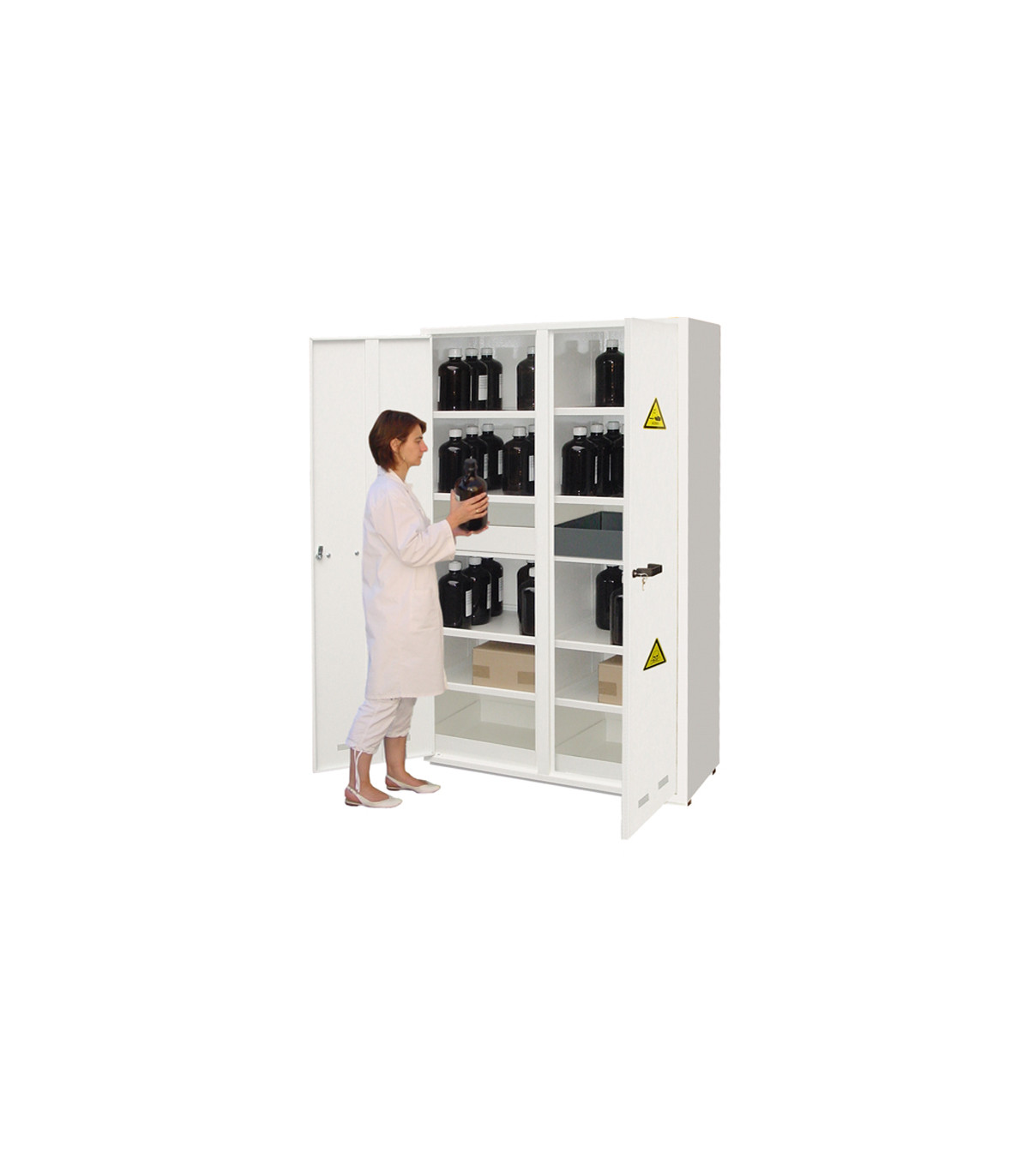 Estante adicional para compartimentos ácidos, básicos y tóxicos (ancho 550  mm) ECOSAFE, comprar online