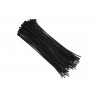 Nylon Brides 4.8 x 300 mm (100 Einheiten - Schwarz)