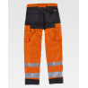 Pantalon haute visibilité de triple couture combiné WORKTEAM C2912