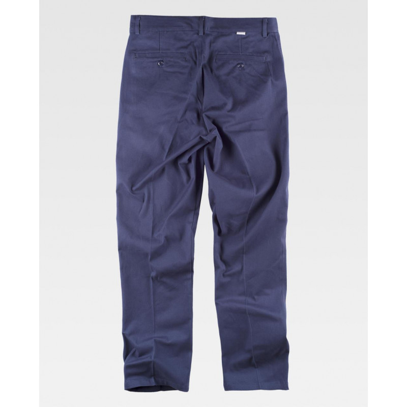 Pantalon chino en coton élastique WORKTEAM B1422