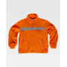 Warnschutz-Sweatshirt aus kombiniertem Fluor-Polarfleece WORKTEAM C4040