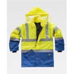 Parka impermeable con bolsillos laterales de ojal WORKTEAM