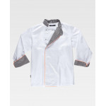 Chaquetilla de cocina combinada antimanchas WORKTEAM Servicios