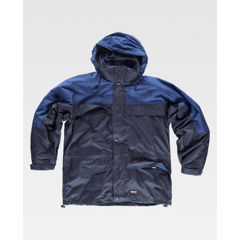 Parka con forro polar interior desmontable WORKTEAM Sport