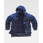 Parka con fodera interna staccabile WORKTEAM Sport S1100