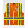 Veste de haute visibilité WORKTEAM avec ouverture arrière pour harnais C3623