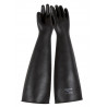 Chemical Hazard Gloves Rubber Gloves (Size 10)