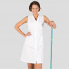 Women's V-neck cleaning gown GARY'S Sleeveless