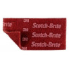 Plastique flexible durable de 114 mm x 228 mm à grain très fin (25 Uds) Scotch-Brite 3M