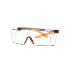 Cubregafas 3M SecureFit 3700, montura naranja, Scotchgard Anti-Empañamiento (K&N), Ocular incoloro, SF3701SGAF-ORG-EU (20 Unds)