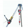 Manual cabin with brake using tripod 3M DBI-SALA Rollgliss R350 Rescue Systems AG6800300B