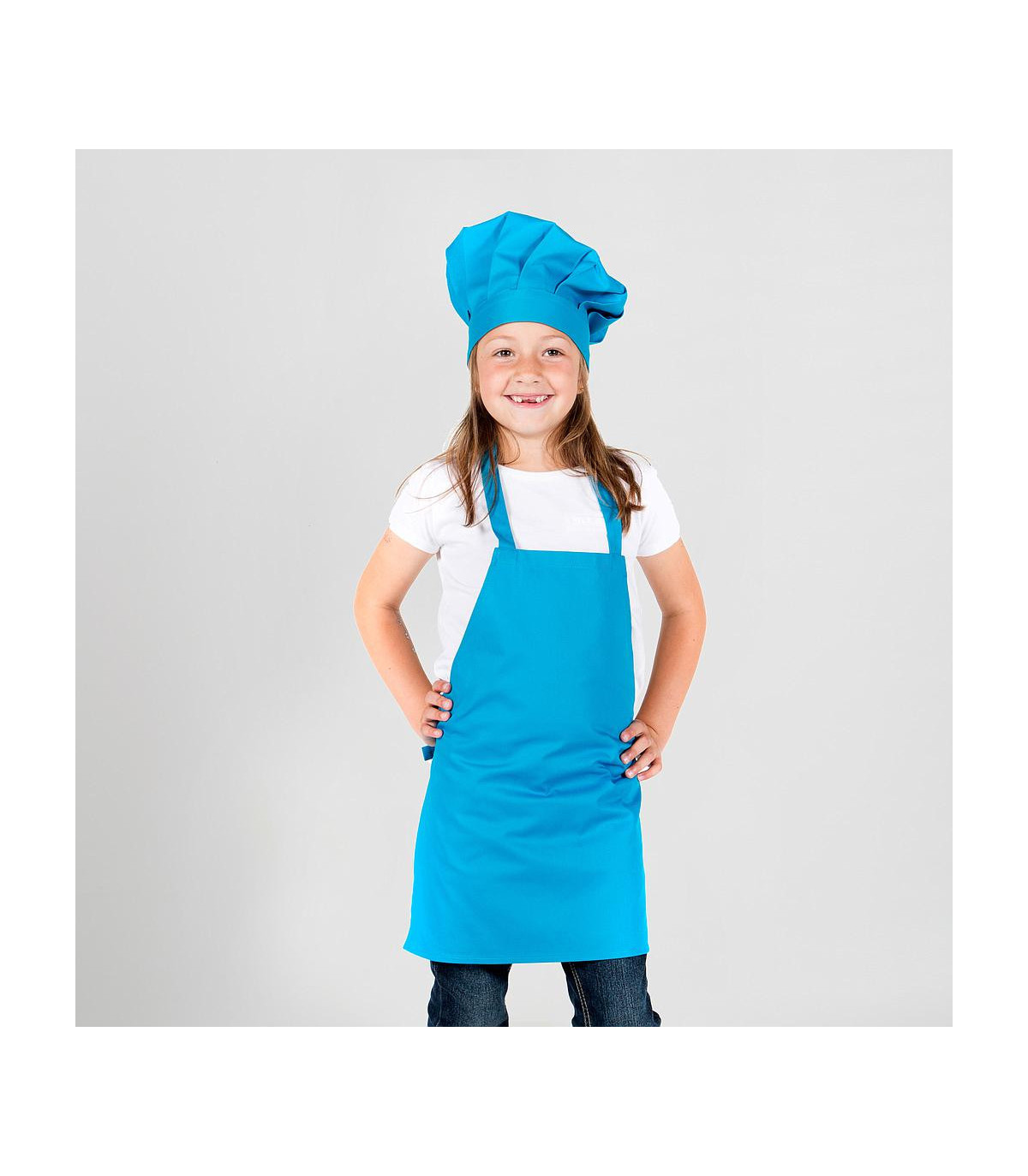 Chaqueta infantil cocinero en color frambuesa