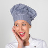 GARY'S Unisex mushroom gingham chef hat