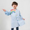 Antibacterial children's baby open with buttons GARY'S Rainbow Print