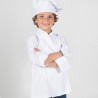 Gary's White Sarga Baby Cook Jacke mit Mao Neck