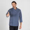 Chef jacket in dotted chambray poplin GARY'S Alcaraz