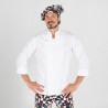 Veste chef pour manches longues homme avec tissu aérosilver GARY'S Serna