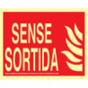 Signal Sense sortie A01400-C en PVC de taille 200X250 avec couche lumineuse C.A SEKURECO