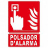 Signal de sécurité D ́alarma 210 x 300 mm Classe A SEKURECO