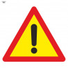 Panneau de signalisation en sac Autres dangers 700 x 700 mm