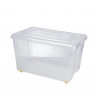 Caisse Mundibox 60 L translucide avec roues DENOX - FAMESA