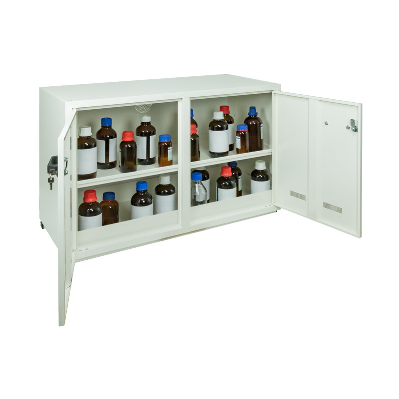 Armoire à 2 portes à faible risque pour les produits toxiques 60L ECOSAFE