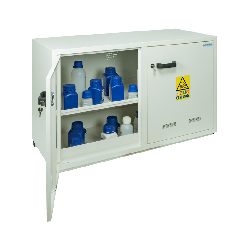 Armoire à 2 portes à faible risque pour les produits toxiques 60L ECOSAFE