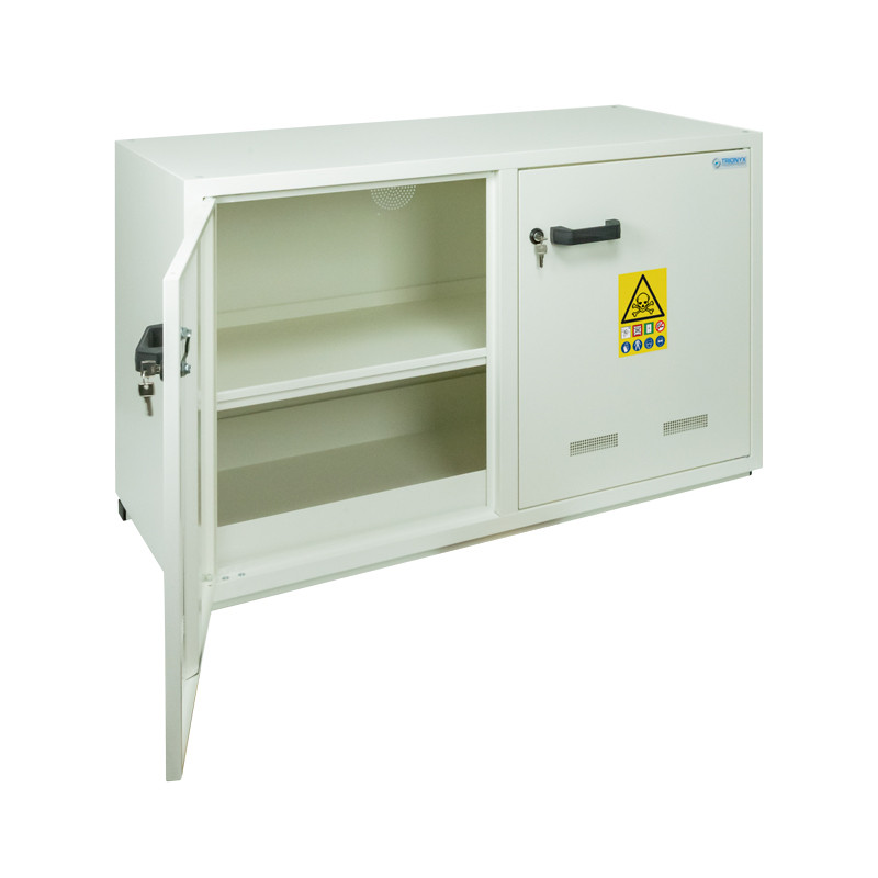 Armoire à 2 portes à faible risque pour les produits toxiques 60L ECOSAFE